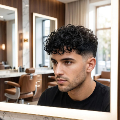 Perruque homme calvitie prothèse capillaire invisible peau