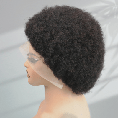 Perruque afro finition frontale invisible