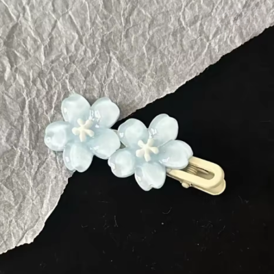 Barrette cheveux femme tendance accessoire coiffure chignon demi-queue