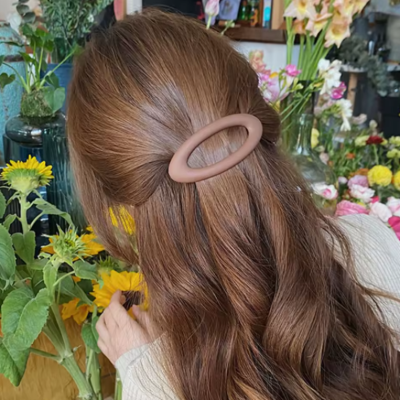 Barrette cheveux femme tendance style coréen minimaliste élégant