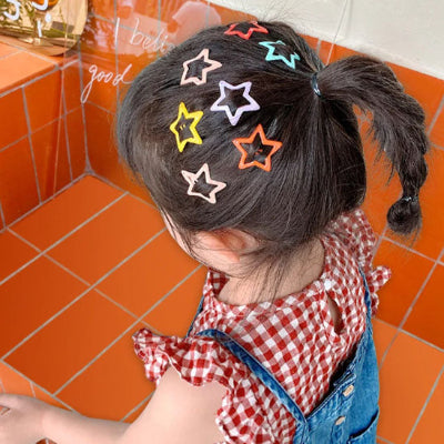 Barrettes cheveux gouttes d’eau joyeuses fille