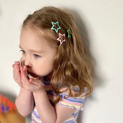 Barrettes cheveux ludiques et élégantes enfant