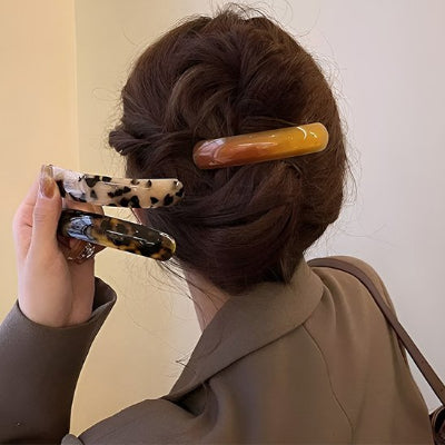 Barrettes pour les cheveux pratiques pour demi-queues