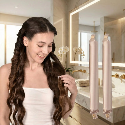 Bigoudis flexible cheveux fins volume naturel