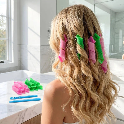 Bigoudis pour cheveux longs et moyens ultra-légers