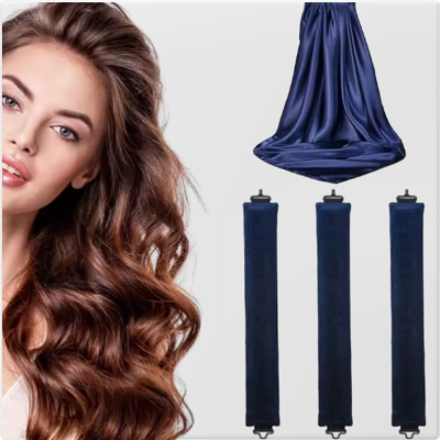 Bigoudis sans chaleur en mousse pour boucles