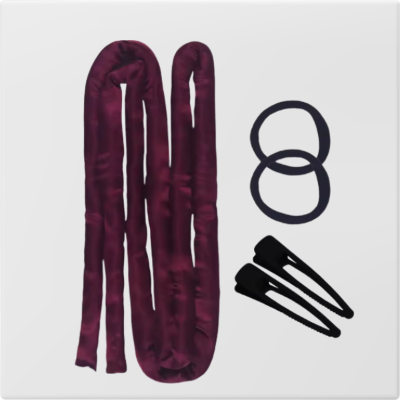 Bigoudis sans chaleur violet créatif Nova Coiffure