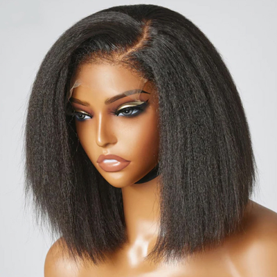 Coiffure perruque Bob Yaki naturelle