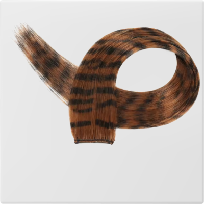 Extension boucles brune volume instantané effet naturel