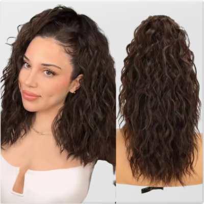 Extension boucles clip invisible tient toute la journée