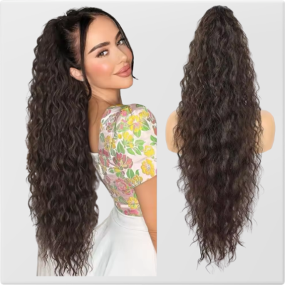 Extension boucles résistante chaleur coiffage fer boucles