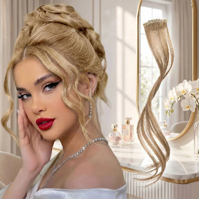 Frange rideau boucles transformation instantanée