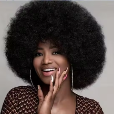 Perruque afro crepus coiffure moderne