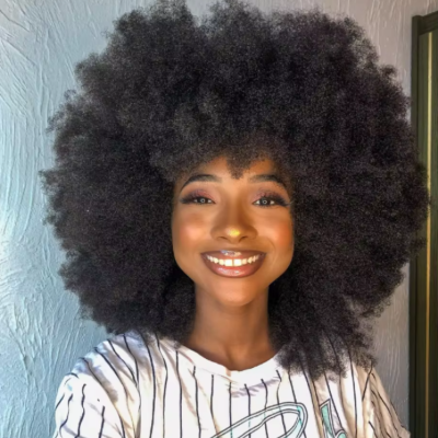 Perruque afro crepus confort respirant