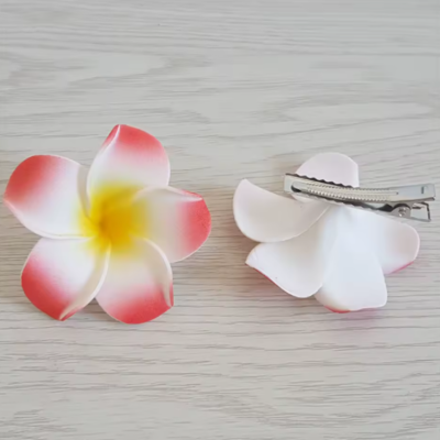 Pince à cheveux fleur festival été look bohème