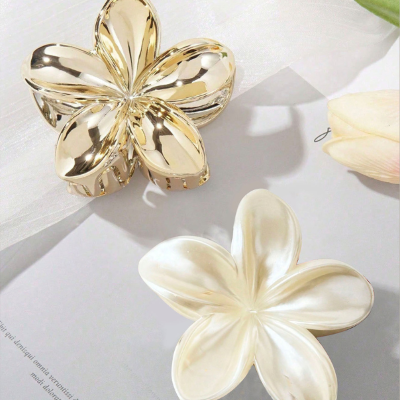 Pince à cheveux fleur style glamour