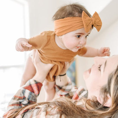 bandeau bébé fille doux peau sensible