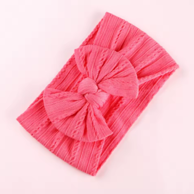 bandeau bébé fille rose pastel élégant