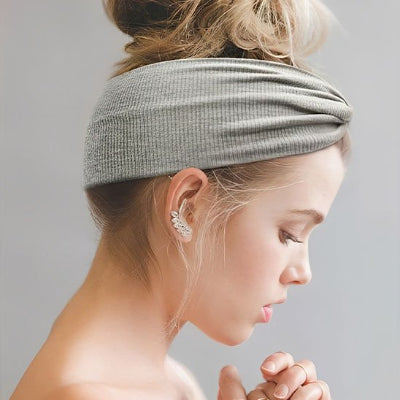 Bandeau cheveux femme tissu souple et élastique