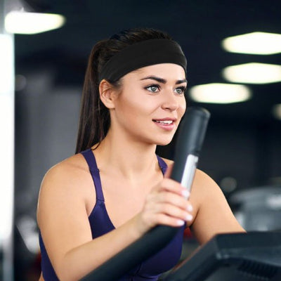 bandeau cheveux sport absorbant transpiration