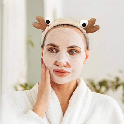 bandeau pour cheveux avec oreilles d’animaux mignonnes