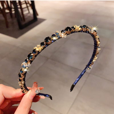 bandeau pour femme cristaux scintillants