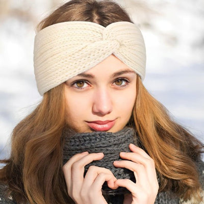 Bandeau pour femme garde au chaud pendant l'automne et l'hiver
