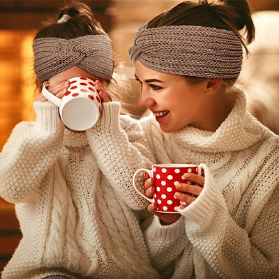 Bandeau pour femme protège contre le froid hivernal