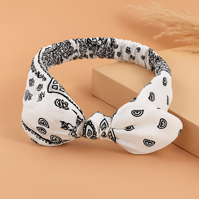 bandeau pour les cheveux blanc