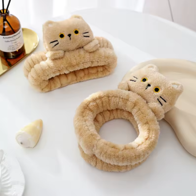 bandeaux cheveux chat avec design kawaii