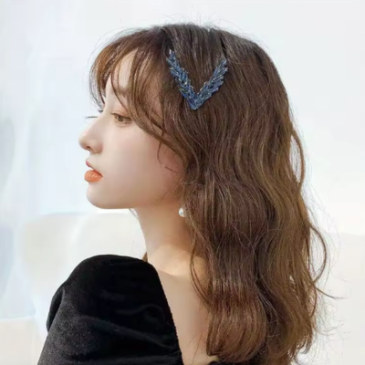 barrette cheveux femme tendance pince V fixation solide quotidien