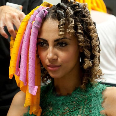 Bigoudis cheveux Palette colorée