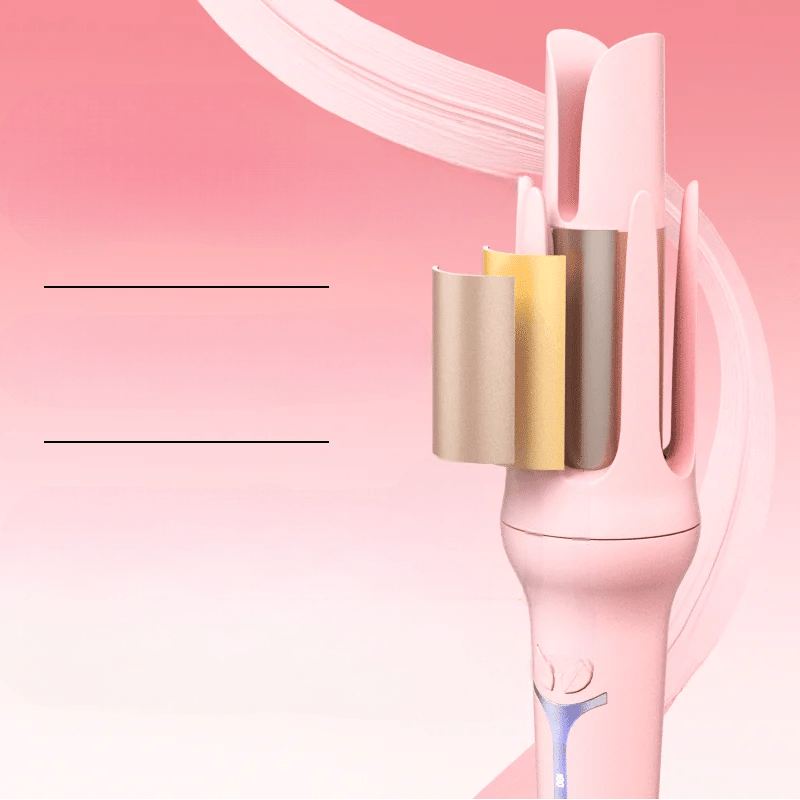 Boucleur cheveux - AutomaticHairCurler™ - Rose - Nova Coiffure