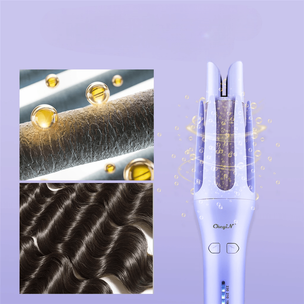Boucleur cheveux - AutomaticHairCurler™ - Violet - Nova Coiffure