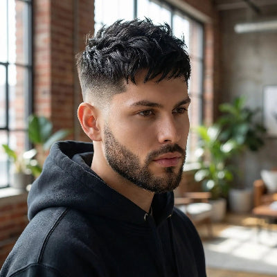 calvitie perruque chevelure dense naturelle