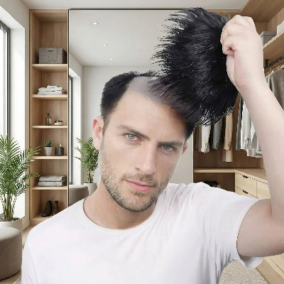 calvitie perruque homme effet naturel discret