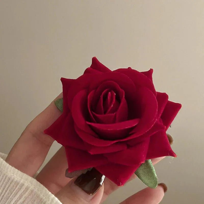Épingle à cheveux - RoseFlower™ - Rouge - Nova Coiffure