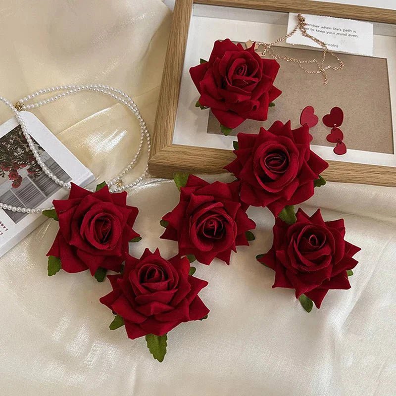 Épingle à cheveux - RoseFlower™ - Rouge - Nova Coiffure