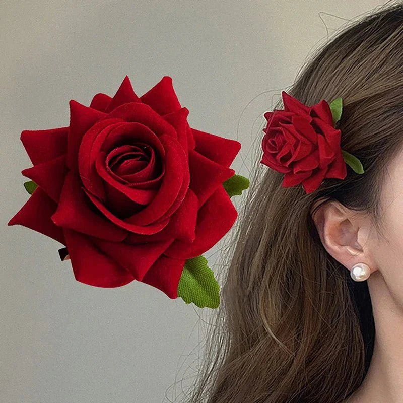 Épingle à cheveux - RoseFlower™ - Rouge - Nova Coiffure