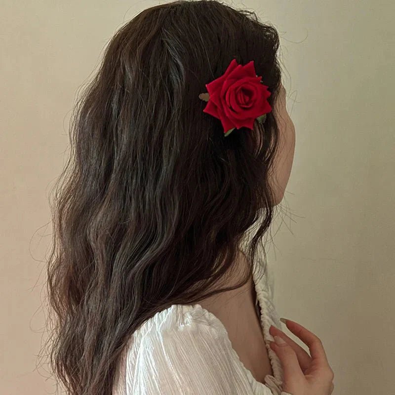 Épingle à cheveux - RoseFlower™ - Rouge - Nova Coiffure