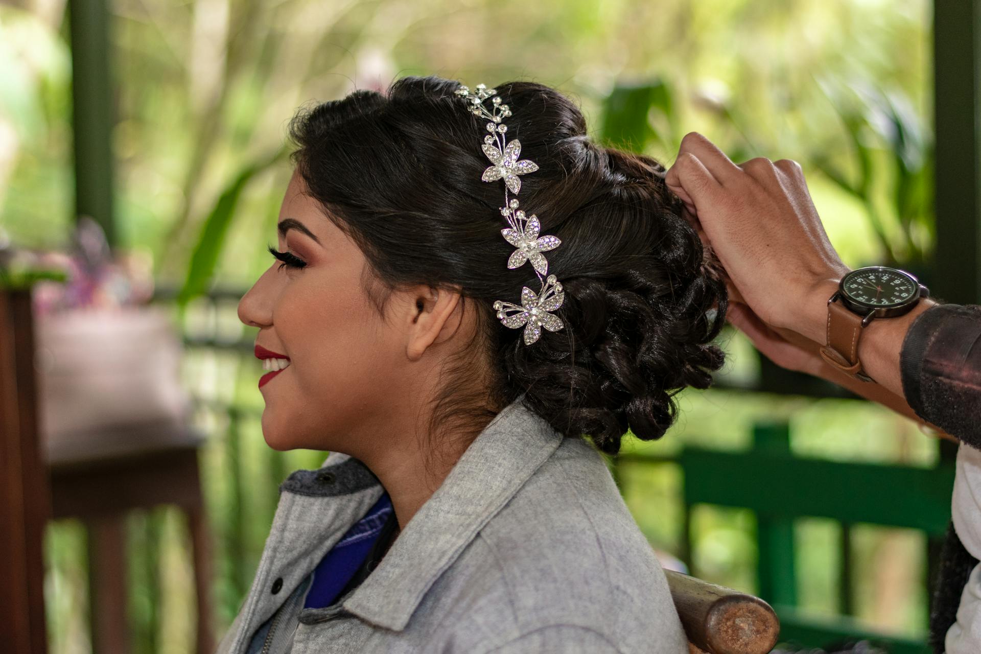 épingle cheveux femme mariage elegant