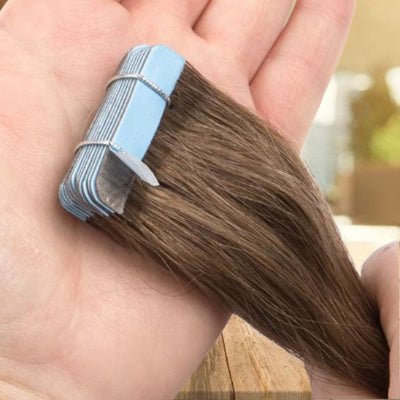 Extension cheveux bande adhésive miel