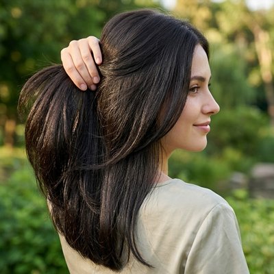 Extension cheveux clip naturelle pour cheveux fins et clairsemés