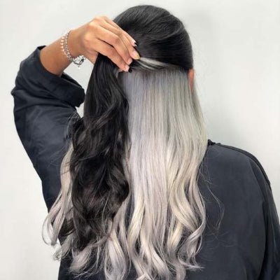 Extensions cheveux à clip facile à coiffer