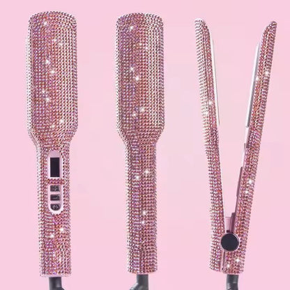 Lisseur Professionnel - RhinestoneStyler™ - Rose - Nova Coiffure