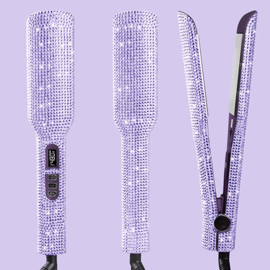 Lisseur Professionnel - RhinestoneStyler™ - Violet - Nova Coiffure
