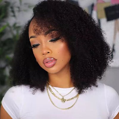 Perruque afro look chic naturel