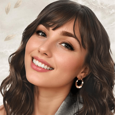 Perruque ondulée légère pour femmes