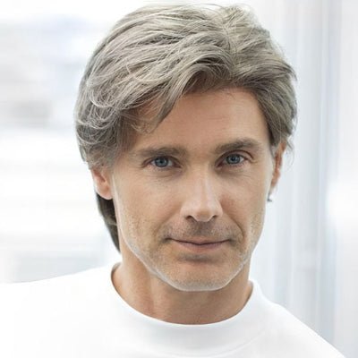 Perruque homme pour usage quotidien