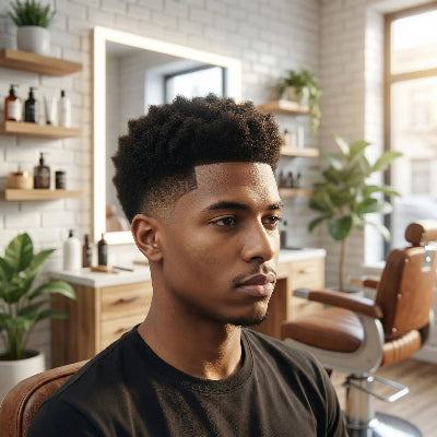 perruque homme invisible cheveux naturels afro